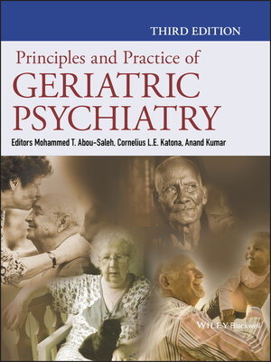 cover image of Principles and Practice of Geriatric Psychiatry